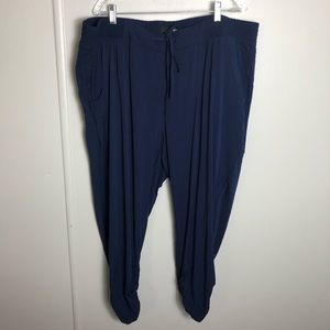 NWT Torrid Navy Stretch Challie Jogger Size 3